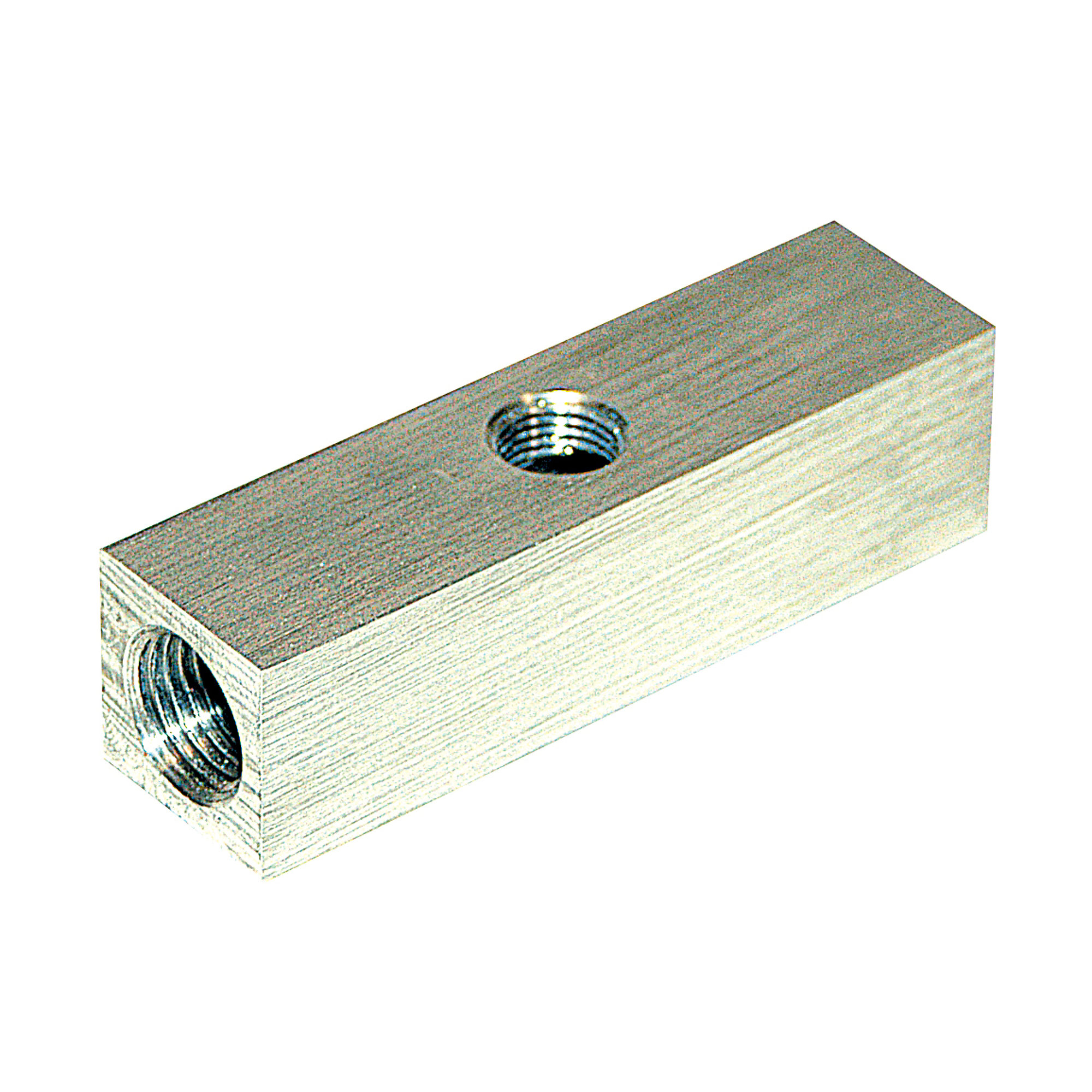 Viair Multiport Manifold - 1/4in. (F) x 1/4in. (F) x 1/8in. (F), Brass, Pre-Treated with Thread Sealant, Model# 92821